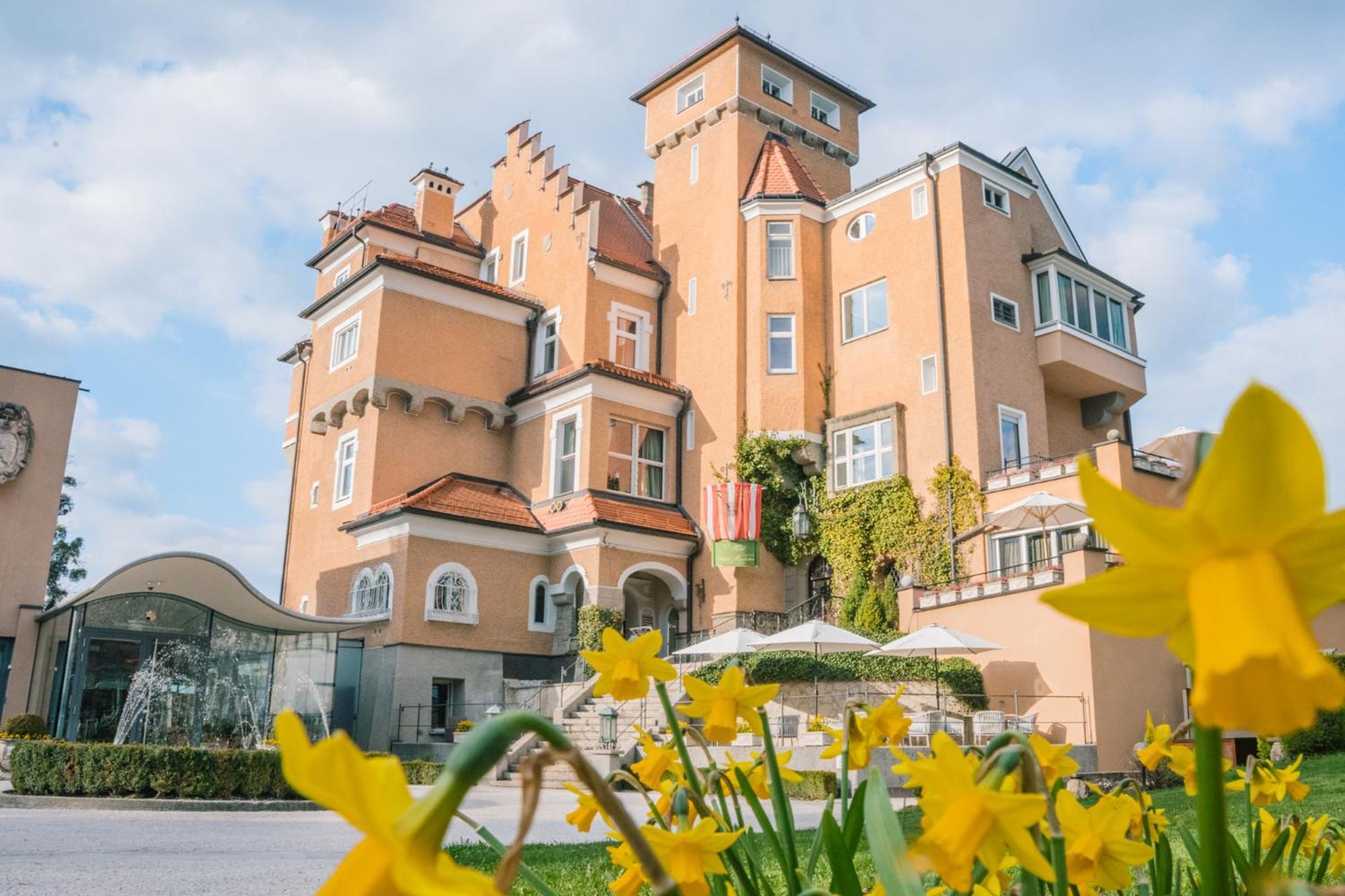 Hotel Schloss Monchstein Salzburg Exteriör bild